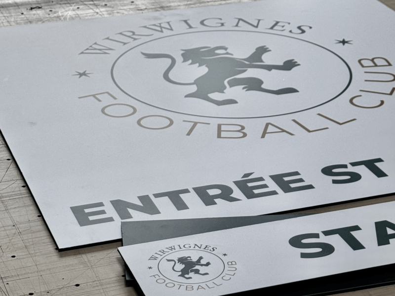 Signalétique pour Wirwignes Football Club