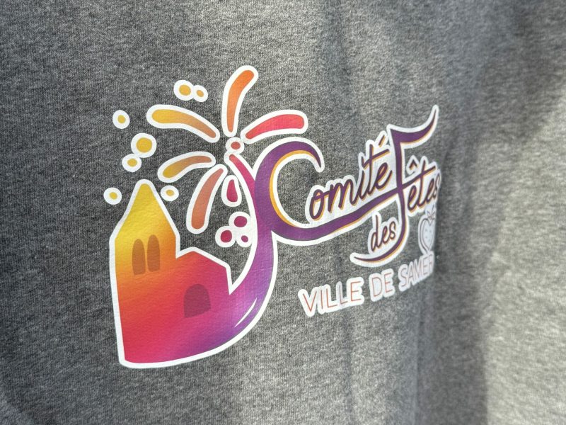Flocage pour le Comité des Fêtes de Samer